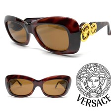 RARE Gianni Versace Mod.417 Col.900 Vintage Sunglasses Rihanna Migos 230319