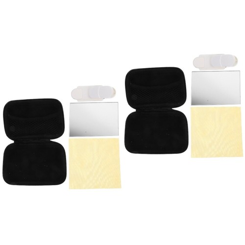 2 Sets of Small Reflection Mirror Cell Phone Photo Prop Reusable Phone Clip - 第 9/12 張圖片