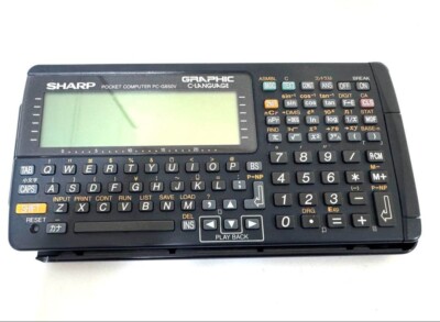 Sharp Pocket Computer PC G850VS Function Calculator Tested w/Manual