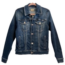 Mother Jacket S Denim Pocket Bruiser Fitted