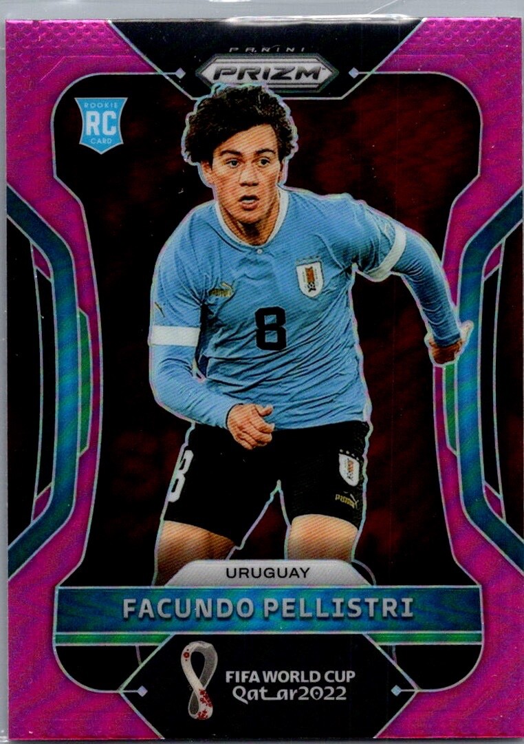 2022 Panini Prizm World Cup Qatar Pink Prizm #275 Facundo Pellistri Uruguay
