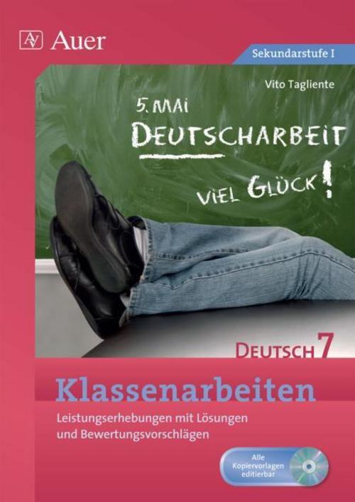 Thumbnail - Klassenarbeiten Deutsch 7 Vito Tagliente 9783403071716