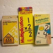 Three Sets of Learning Flashcards