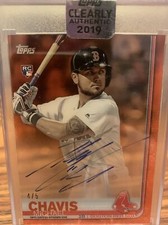 Michael Chavis Topps Clearly Authentic 2019 Auto /5