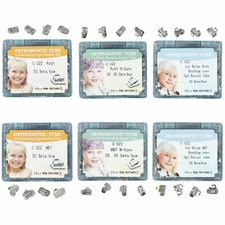 Dental Orthodontic Buccal Tube Bonding Monoblock 1st/2nd Molar Roth/MBT 022/018
