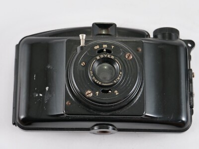 Appareil photo M.I.O.M. Photax III 6x9 Bakelite avec objectif Boyer Serie VIII