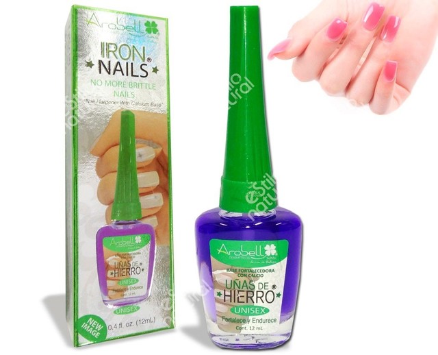 Arobell Unas De Hierro Base Iron Nails Hardener Fortalcedora CALCIO