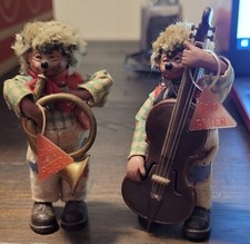 Vintage Orig Peter Austria Macky Hedgehog Double Bass And French Horn Player