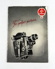 1950 Bolex H16 H8 Cine Camera INSTRUCTION MANUAL USERS GUIDE BOOK