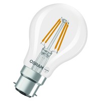 Osram Led GlüHbirne B22D Bajonett Star Classic A 40 Filament 3,4W Wie 40W Warmwe