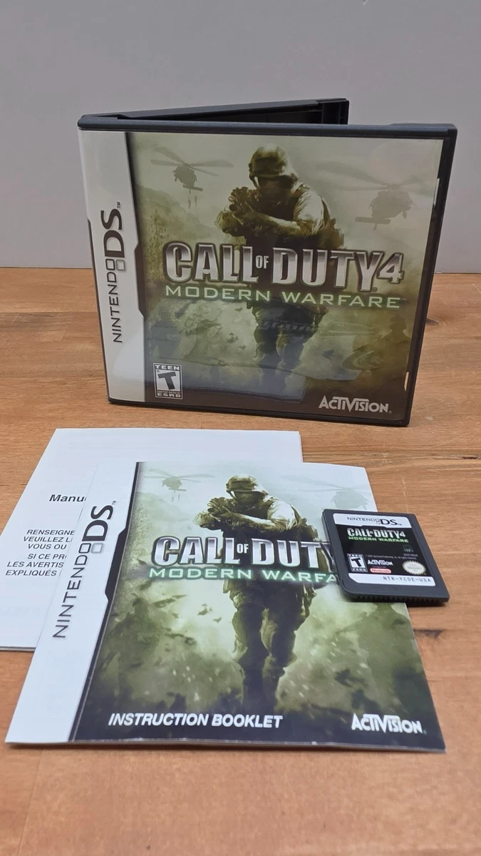 Call of Duty 4: Modern Warfare Shooter Nintendo Video Games for