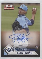 2021 Topps National Baseball Card Day 58/600 Luis Patino Rookie Auto RC 0e8z. rookie card picture