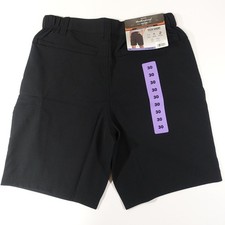 Weatherproof Vintage Tech Shorts Men 30 Regular Fit Stretch Zip Pocket Black