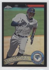 2011 Topps Chrome Black Refractor 32/100 Cameron Maybin #95 4m6