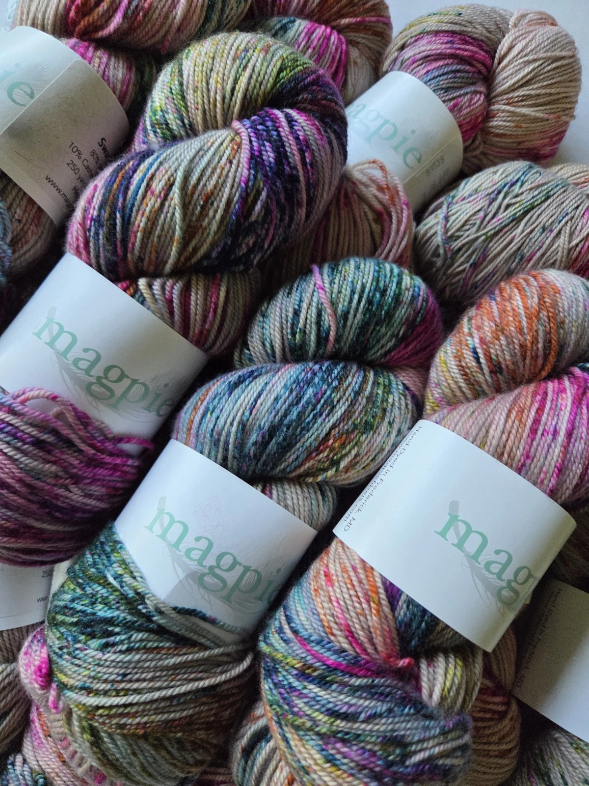 Magpie Fibers Swanky DK • SW Merino/Cashmere/Nylon • High Line • 115g/250yds image 9