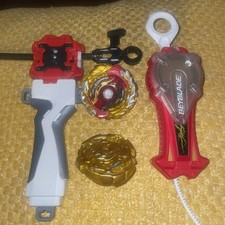 Beyblade World Spriggan Unite X Burst Rock Dragon Double Launcher Set