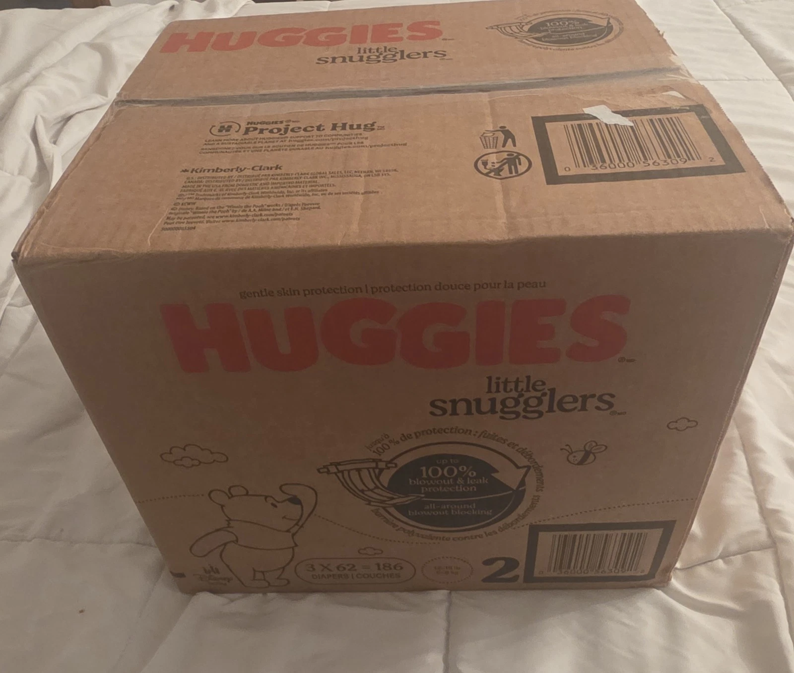Huggies Little Snugglers Plus Diapers Size 2 - 186 Count™