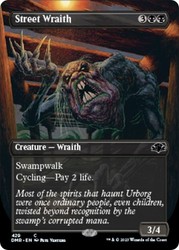 Street Wraith 429 Borderless Dominaria Remastered