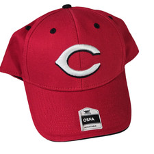 Fan Favorite Men's Cap Hat One Size Red Adjustable MLB Baseball Cincinnati Reds