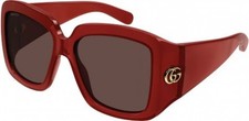 NEW Gucci GG 1402S Sunglasses 003 BURGUNDY 100 AUTHENTIC