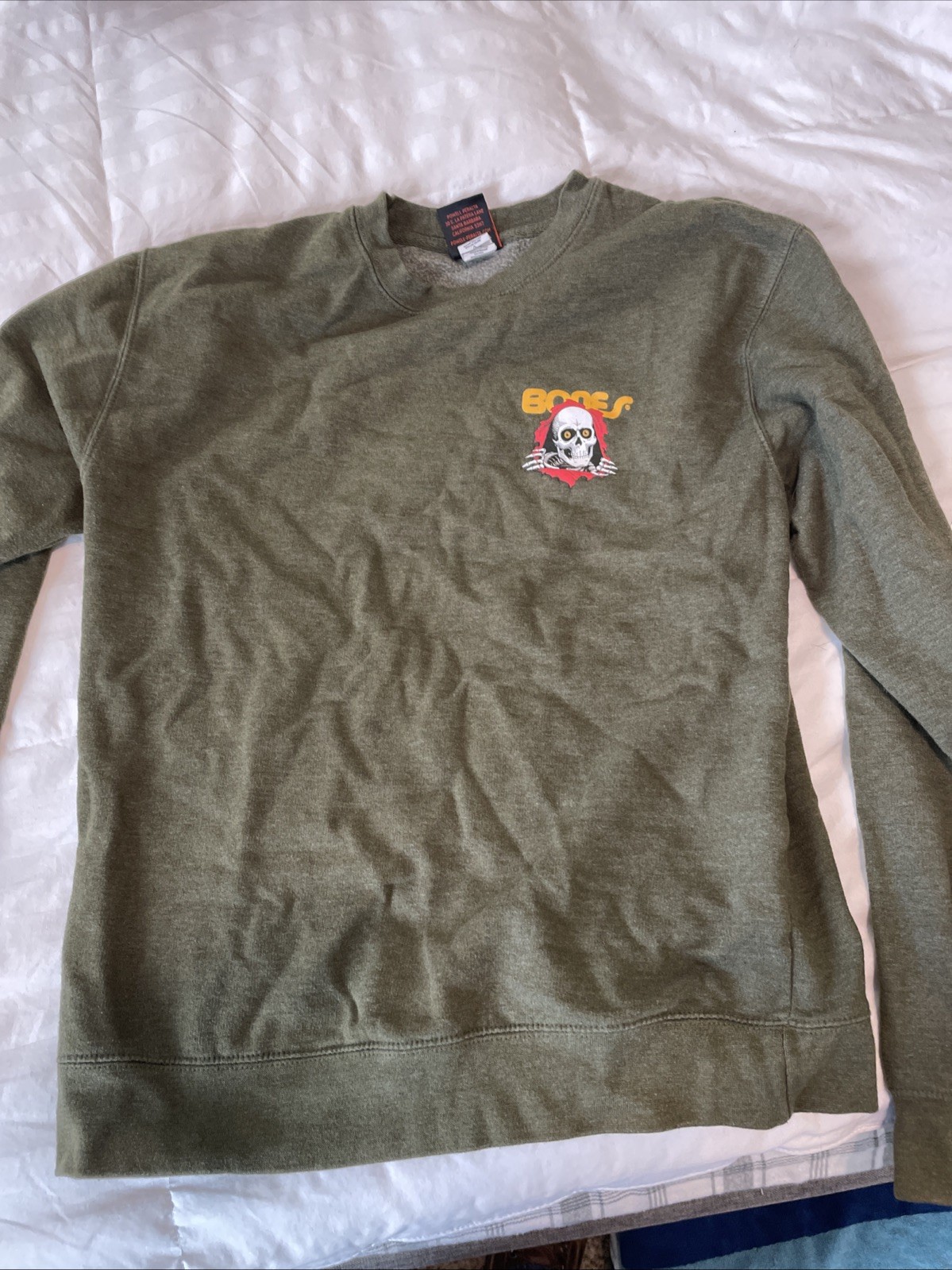 Powell Peralta Bones Sweatshirt size Large
