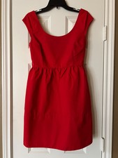 American Eagle Outfitters Women's Red Dress - Sleeveless & with Pockets - Size 4