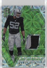 2016 Panini Spectra Sunday Spectacle Neon Green 8/25 Khalil Mack #37 7eo