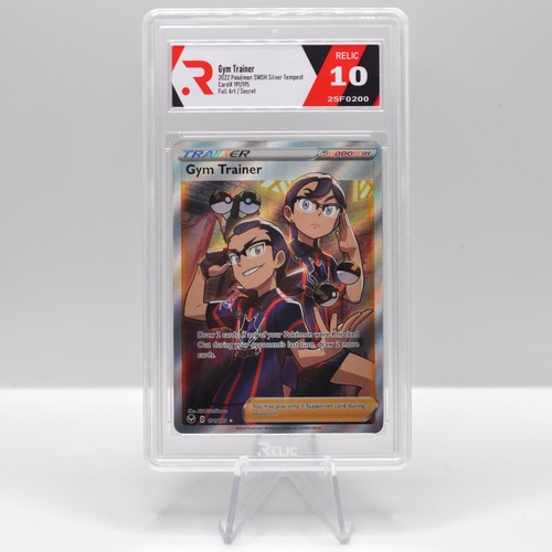 Gym Trainer 2022 Pokemon SWSH Silver Tempest #191/195 - Full Art / Secret