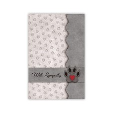 Pet Sympathy Card for Dog Cat,Loss of Dog Cat Sympathy Gift,Pets Memorial Gif...