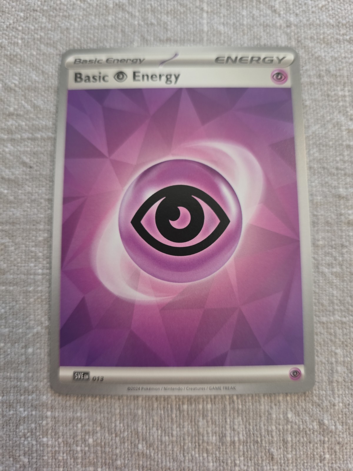 Basic Psychic Energy 013 Scarlet & Violet Energies Pokemon NM