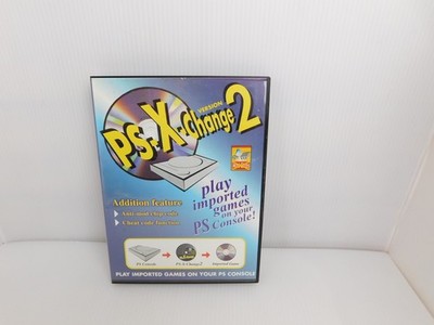 PS-X-Change Version 2.0 Game Enhancer Import Player Anti-Mod Cheat PS1 PSX