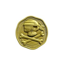 Metal Pirate Coin Decoration