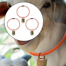 3 campanelli per pascolo per capre, pecore e mucche con collari animali