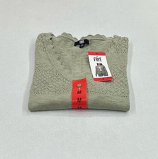 Frye Women's Pointelle Cardigan, Seagrass, Size M