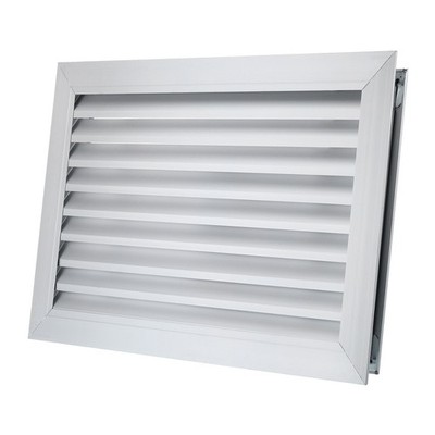Door Air Vent Cover 20'' x 12'' Aluminum Grille Ventilation Cover Louvered
