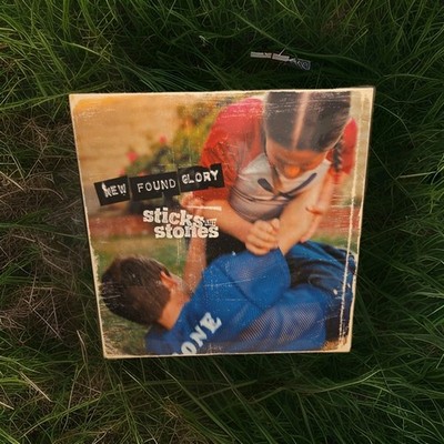 New Found Glory Sticks & Stones 10th Anniversary Blue vinyl LP record Rare /600