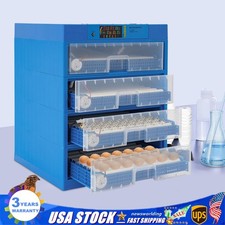256 Egg Incubator Automatic Egg Turning  Temperature Control Digital Incubators