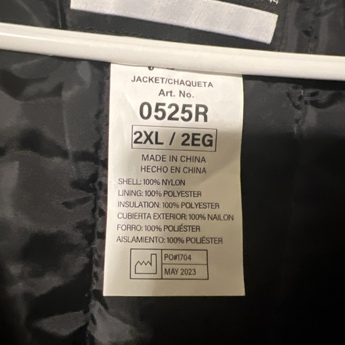 Veste de travail isolée homme 2XL NEUVE SANS ÉTIQUETTE RefrigiWear 0525R fer-tuff.  FR SHIP - Photo 4 sur 6