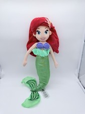 Disney Store The Little Mermaid Princess Ariel Plush Doll Stuffed Toy 20"