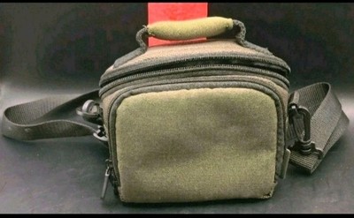 Verge Camera Carrying Case Green Bag Multiple Pockets