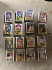 Disney McDonald's 1996 Masterpiece Collection VHS Happy Meal Toy Set Lot