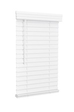 Lotus Windoware Cordless 2 Inch Faux Wood Blind, Snow White, Embossed,39x54