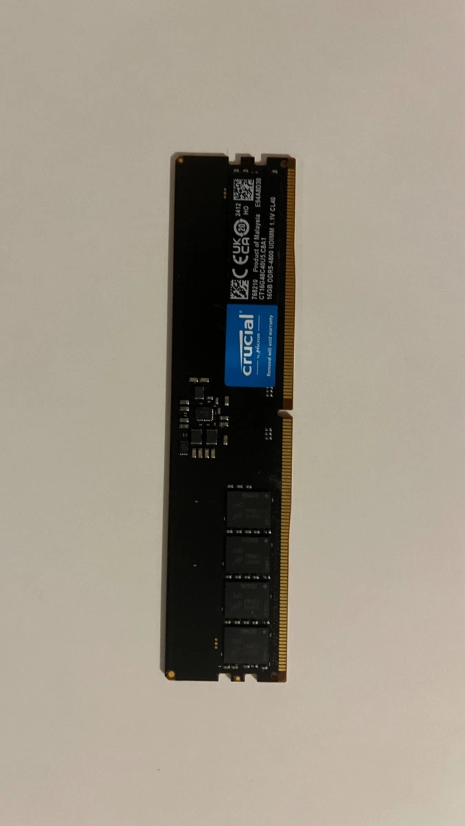 Computer RAM 16 GB Capacity per Module 2 Modules for sale | eBay UK