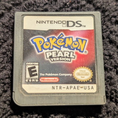 Pokemon Pearl Version Cartridge Only Nintendo DS 2007