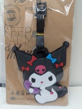   CUTE   Kawaii Kuromi Silicone Luggage Tag Backpack Suitcase