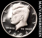 2004-S Kennedy Half Dollar- Lustrous Silver Choice Gem Proof  #i3330