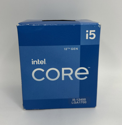 Intel Core i5-12400 LGA1700 Desktop Processor *NEW*