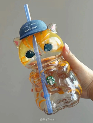Starbucks 2026 X Mofusand SINGAPORE EXCLUSIVE Glass Cold Cup