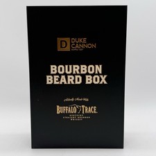 Duke Cannon The Bourbon Beard Box Buffalo Trace Bourbon Whiskey Gift Set NEW