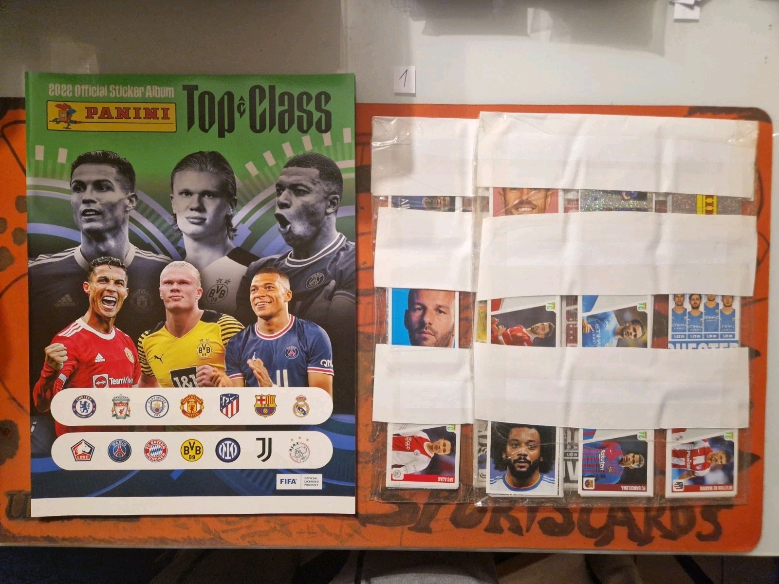 2022 Panini TOP CLASS Album Stickers Soccer COMPLETE SET+EMPTY ALBUM 366 Sticker
